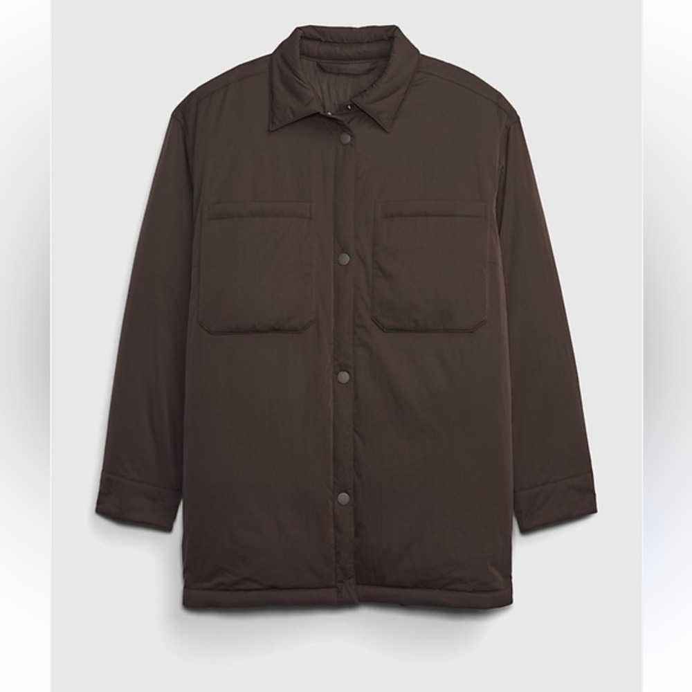 Gap Puffer Shirt Jacket